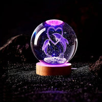 3D Crystal Ball Lamp