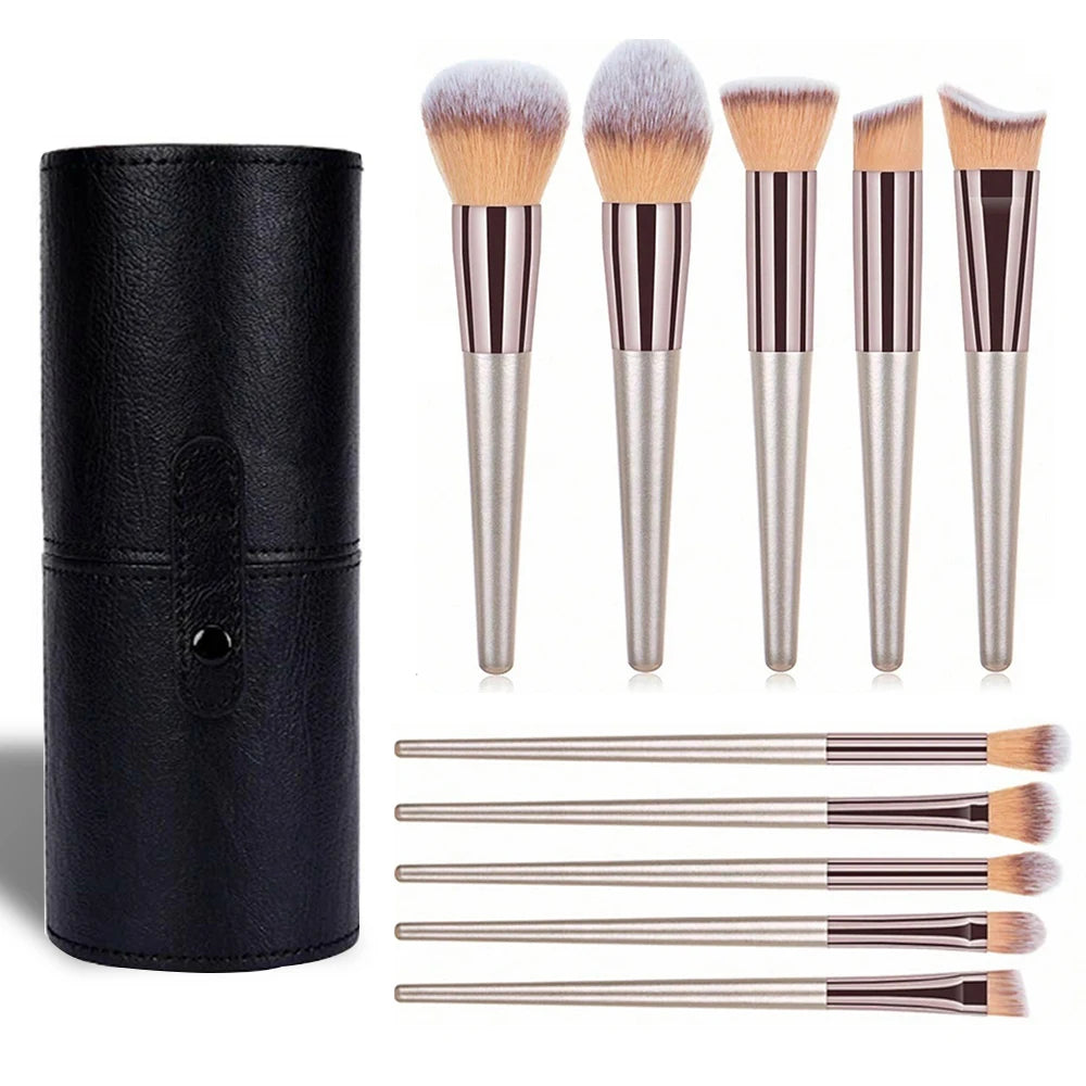 14-Piece Premium Synthetic Makeup Brush Set