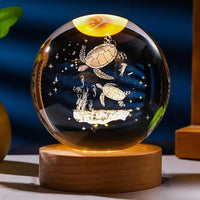 3D Crystal Ball Lamp