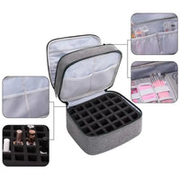 Portable Double-Layer Organizer Bag