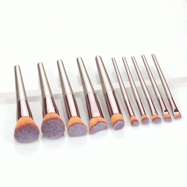 14-Piece Premium Synthetic Makeup Brush Set