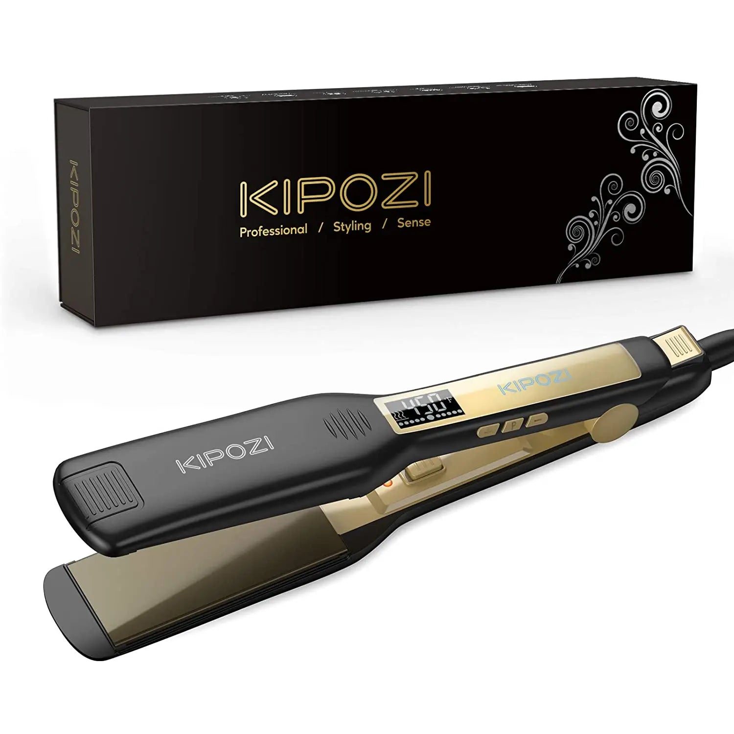 Titanium Flat Iron Hair Straightener