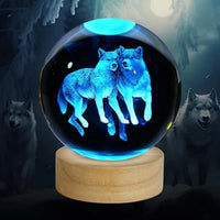 3D Crystal Ball Lamp