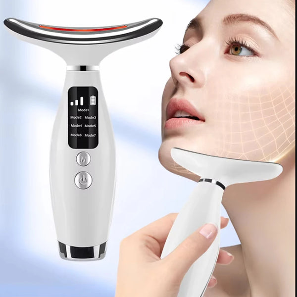 7 Colors LED Lights Face Neck Beauty Device