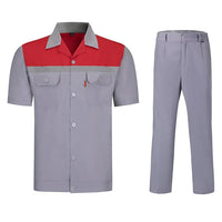 Short Sleeve Work Uniform Set