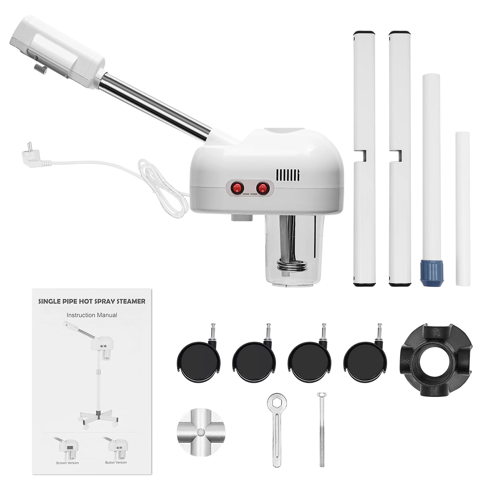 360° Rotatable Movable Facial Steamer Sprayer For Skin Care