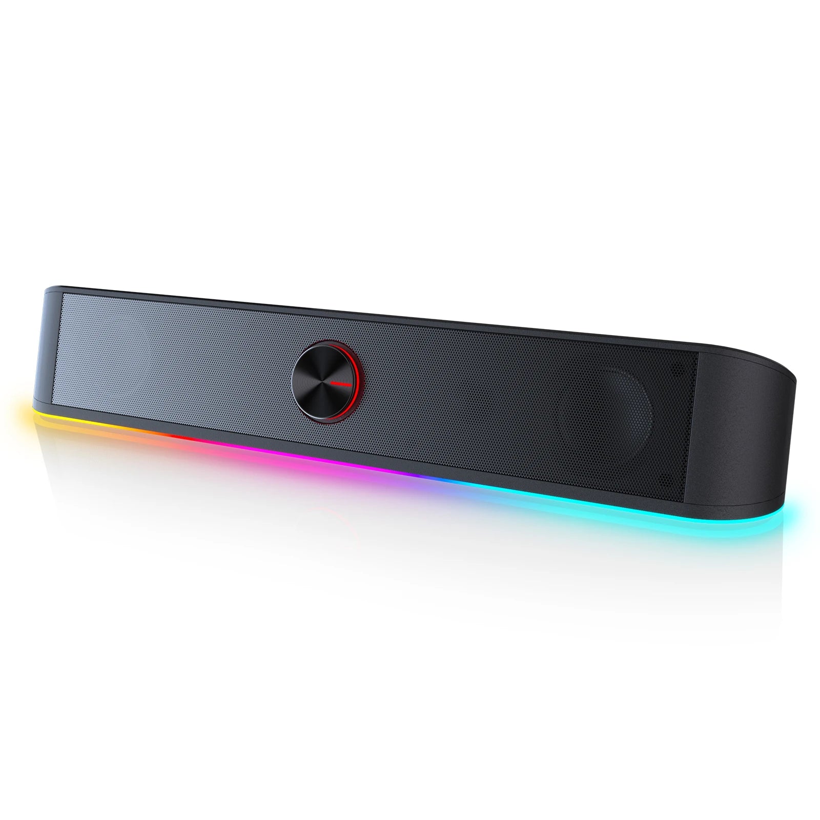 Computer Speaker With Dynamic Lighting Bar