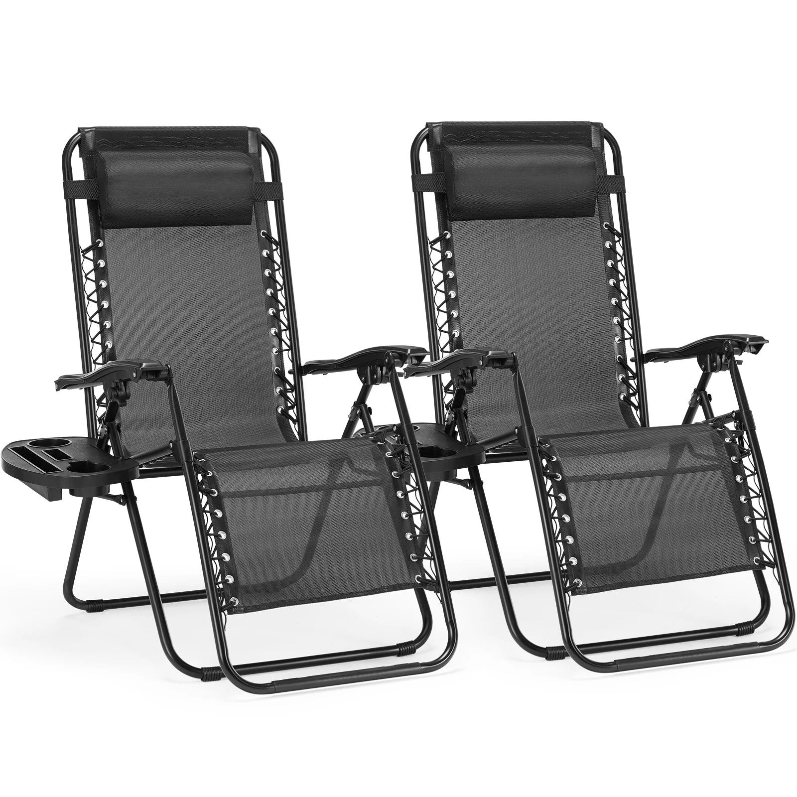 Portable Recliner Chair With Cup Holder