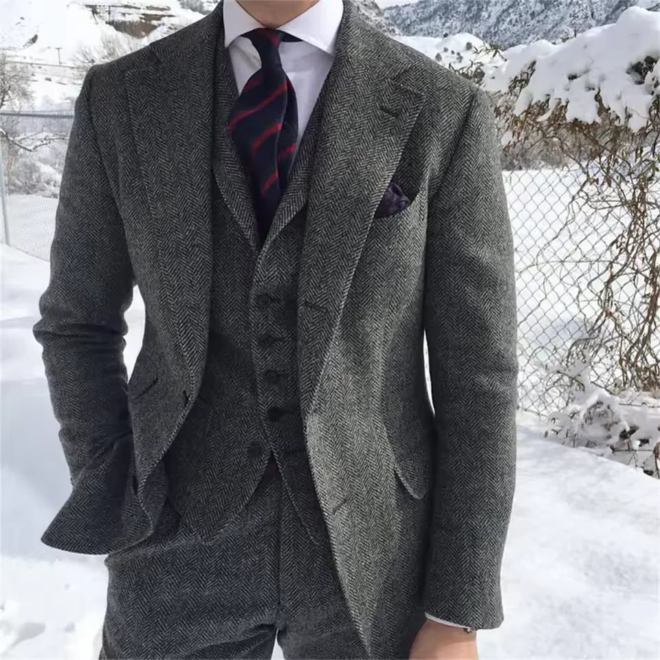 New Wool Men Suit's For Wedding