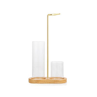 2 in 1 Anti-Ash Flying Incense Burne with Glass Ash