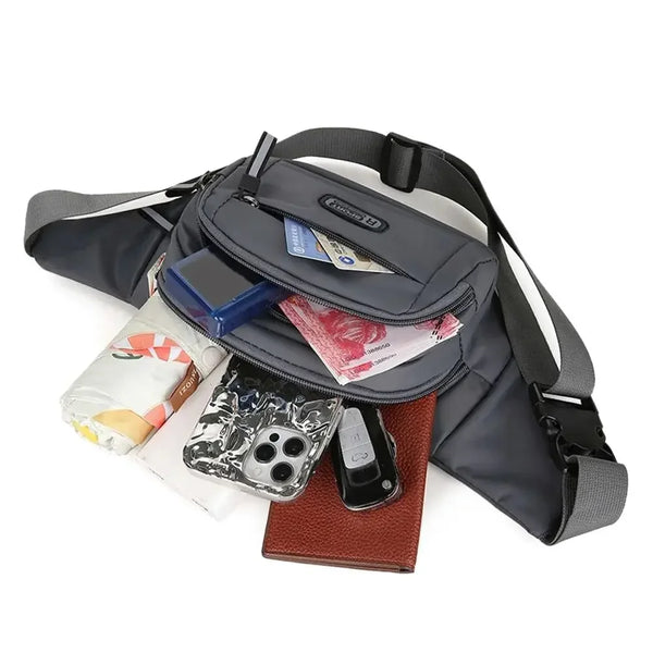 Men Casual Nylon Anti-theft Chest Bag