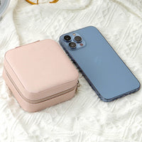 Travel Leather Jewelry Box