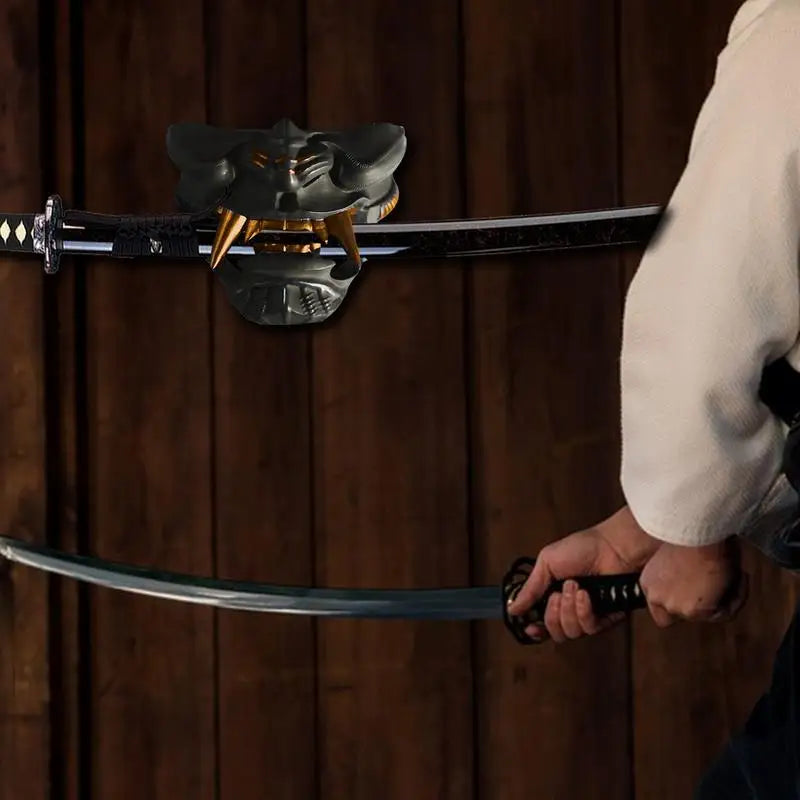 Oni Katana Mask Wall Holder