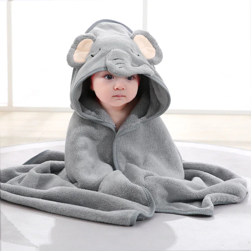 Cartoon Animal Baby Towels