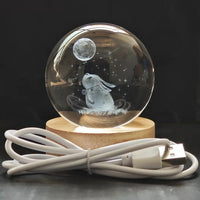 3D Crystal Ball Lamp