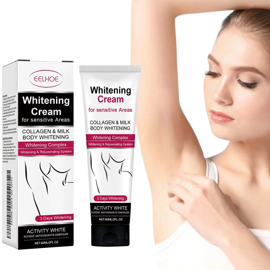 Private Body Parts Whitening Cream