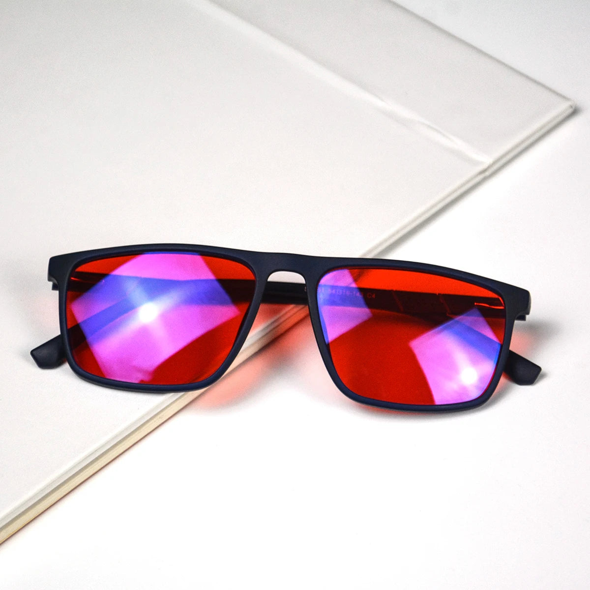Red Glasses Block Blue Light Better