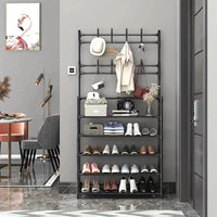 Clothes Hanger And Shoe Rack