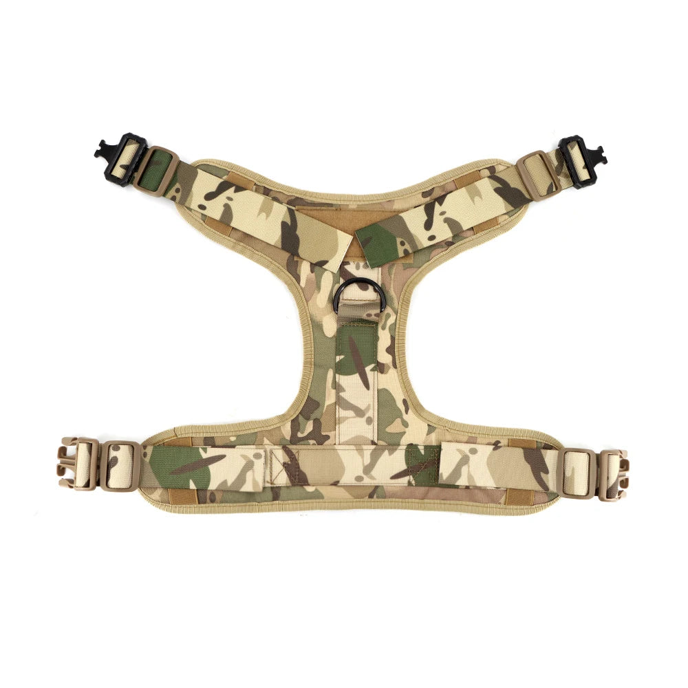Dog Harness Collar Leash Bags Patches Set