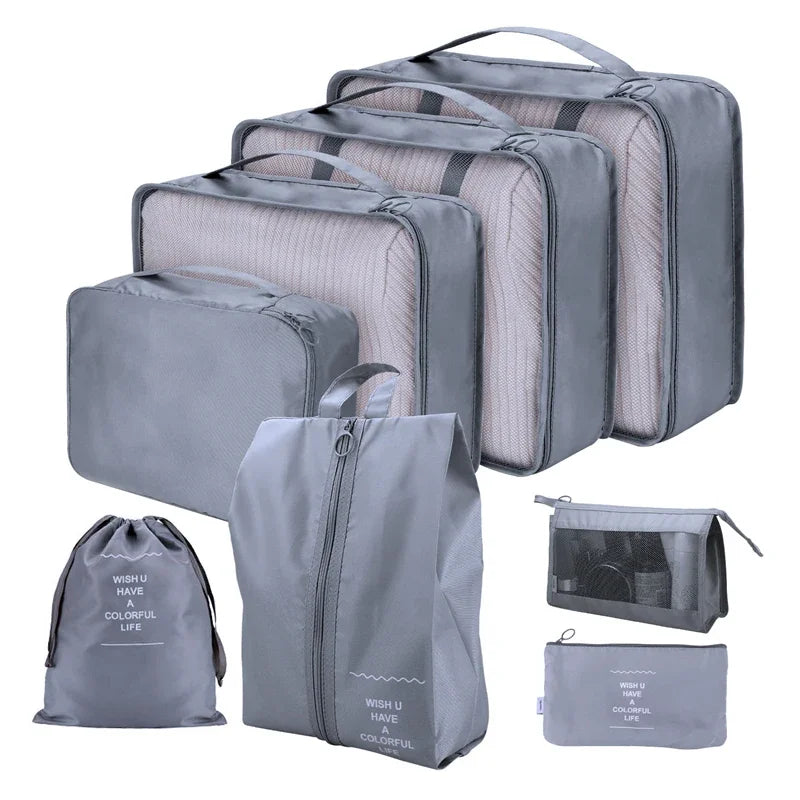 Waterproof Packing Cubes 8pc Set