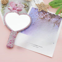 Diamond Handheld Makeup Mirror