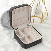 Travel Leather Jewelry Box