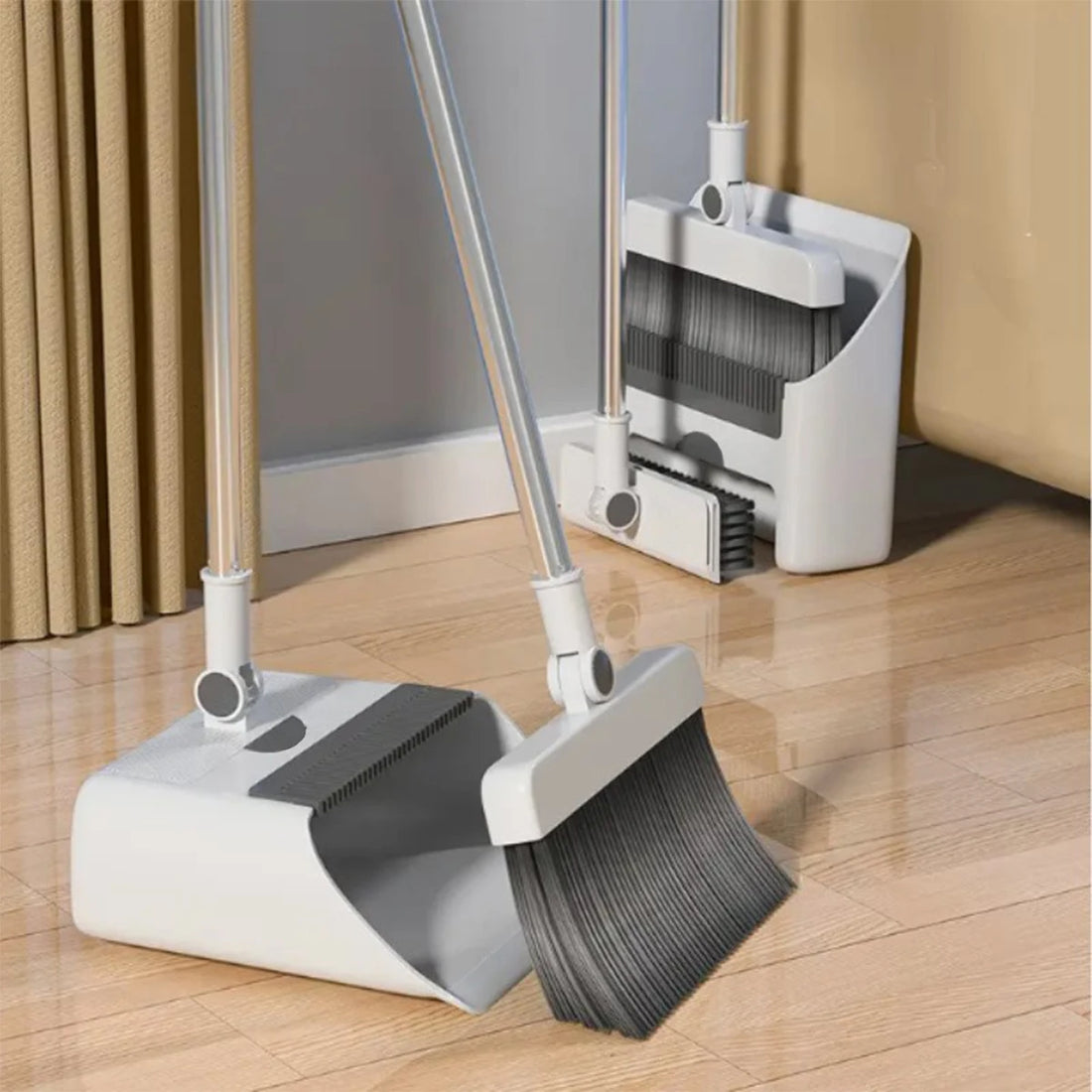 3in 1 Broom And Dustpan Set