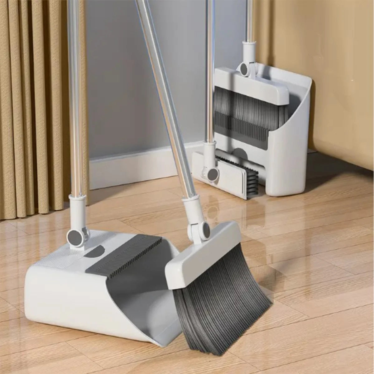 3in 1 Broom And Dustpan Set