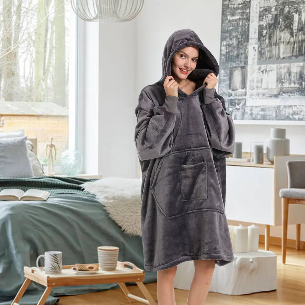 Winter pajama hooded Suitable For Unisex