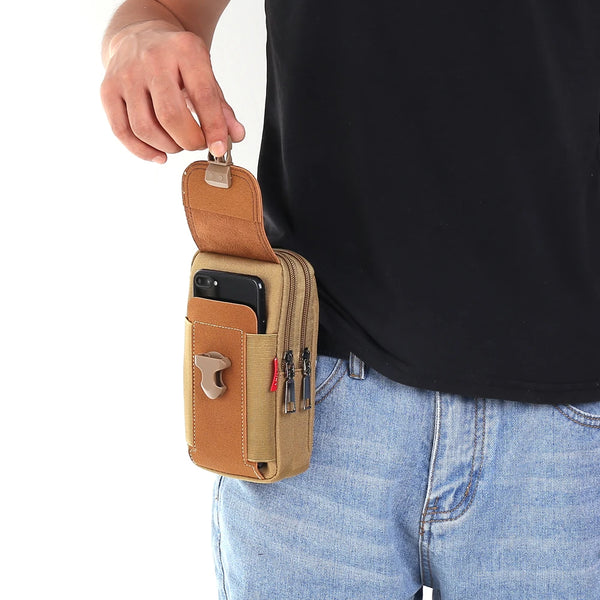 Men Tactical Molle Pouch Belt Bag