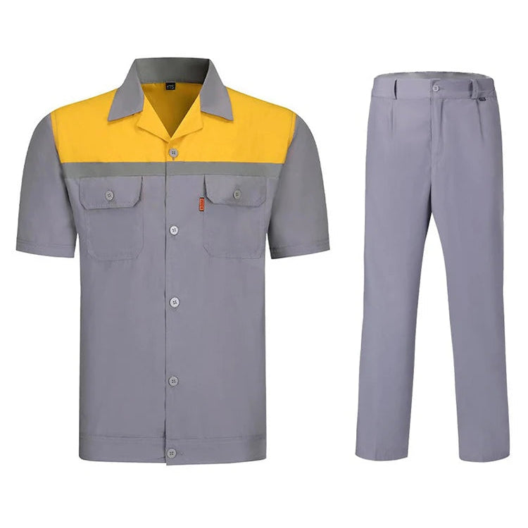 Short Sleeve Work Uniform Set