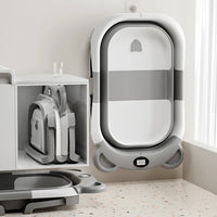 Portable Travel Bathtub With Thermometer