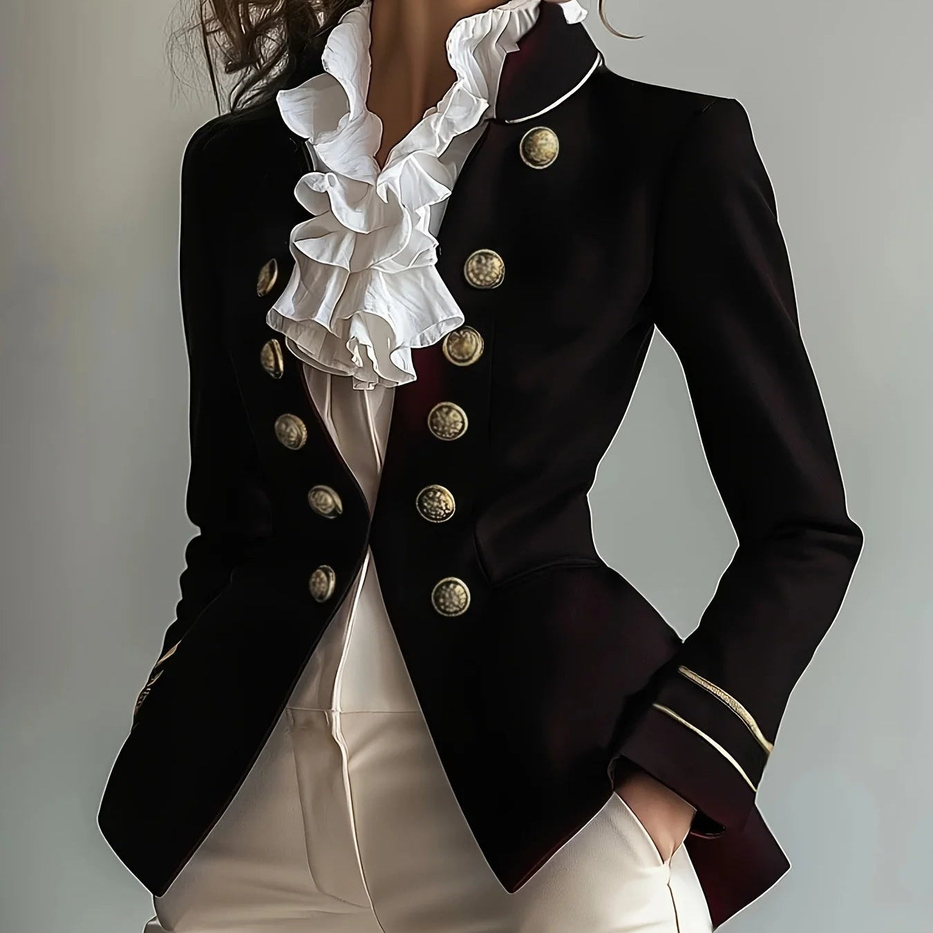 Double-Breasted Coat