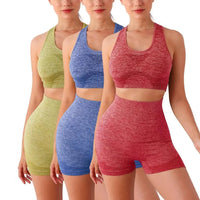 Gym Shorts Set For  Women