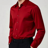 Men Long Sleeve Dress Shirt
