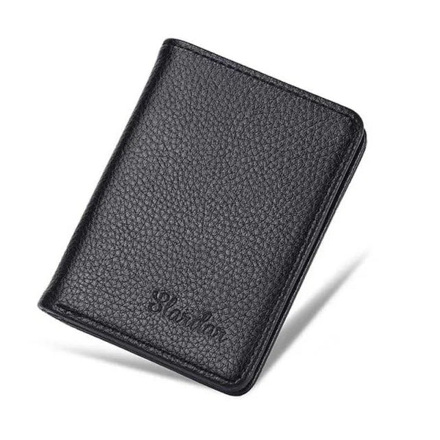 Men Vertical PU Leather Wallet