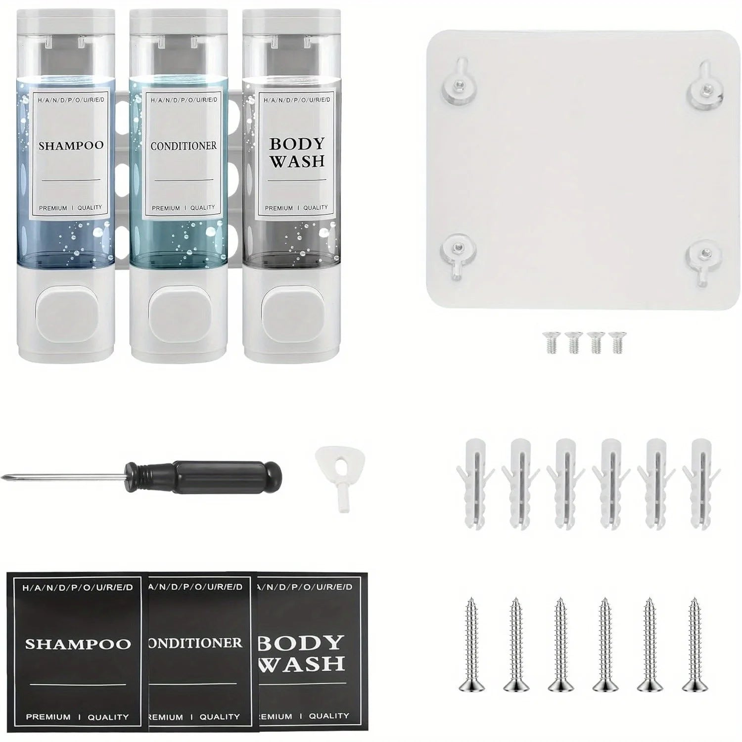 Wall-Mounted Soap Dispenser