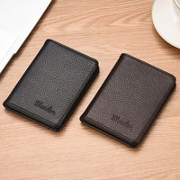 Men Vertical PU Leather Wallet