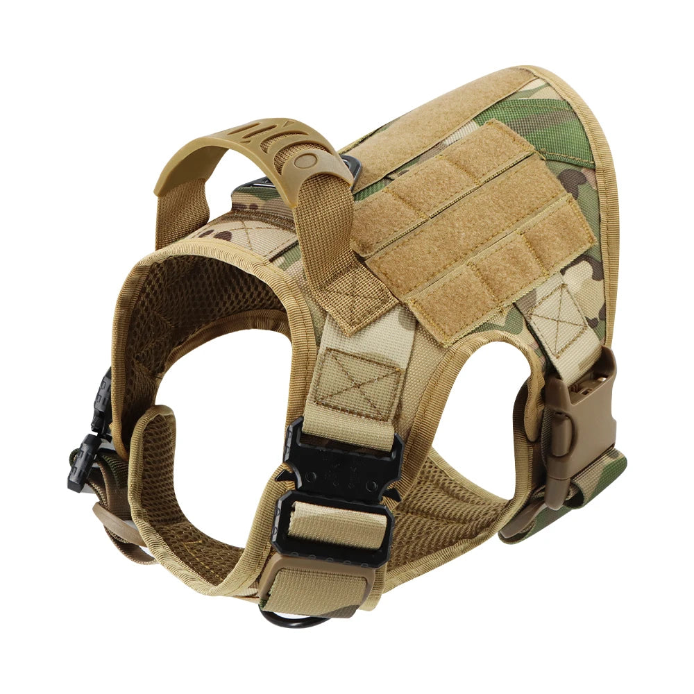 Dog Harness Collar Leash Bags Patches Set