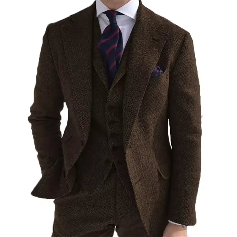 New Wool Men Suit's For Wedding
