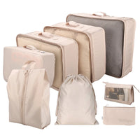 Waterproof Packing Cubes 8pc Set