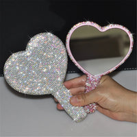 Diamond Handheld Makeup Mirror