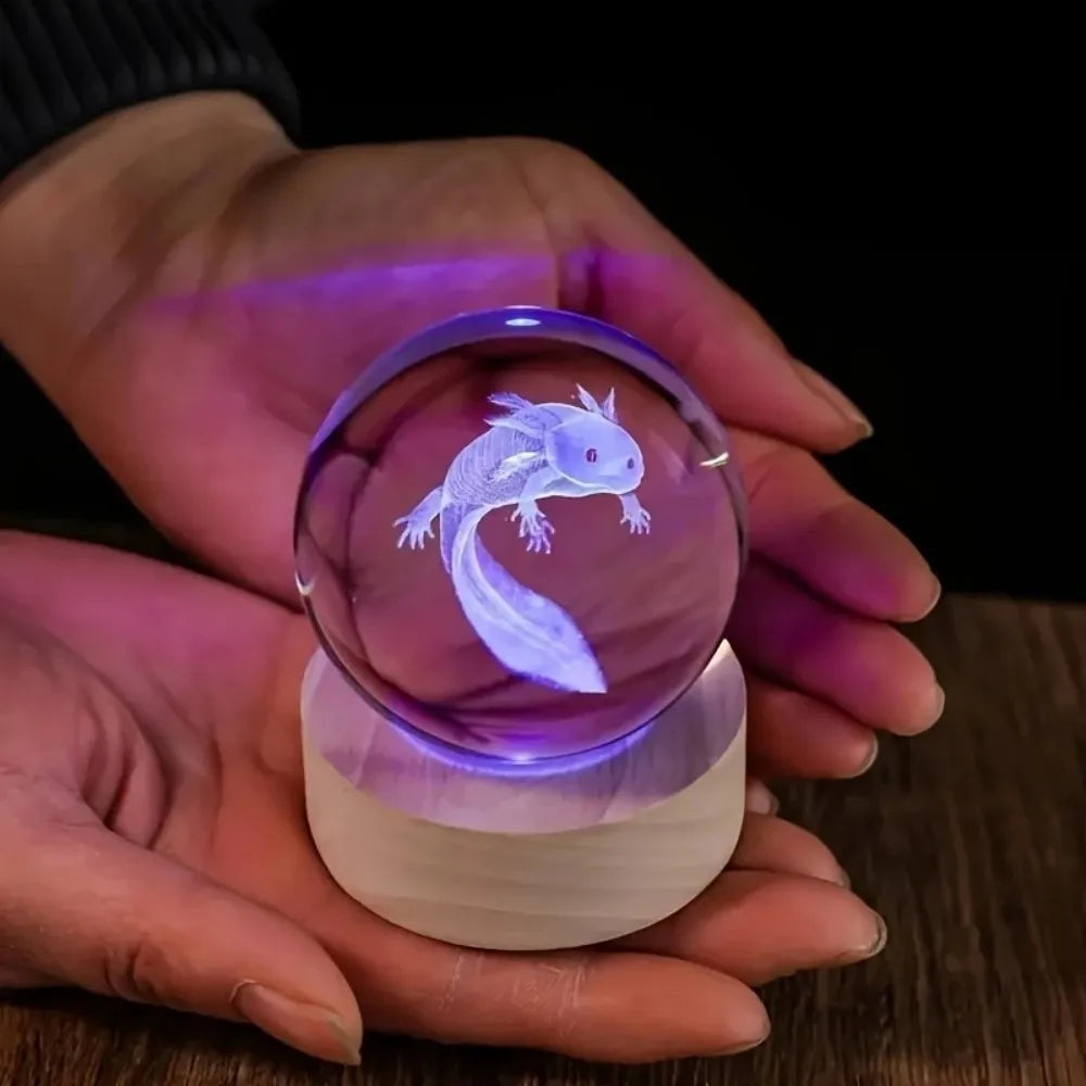 3D Crystal Ball Lamp