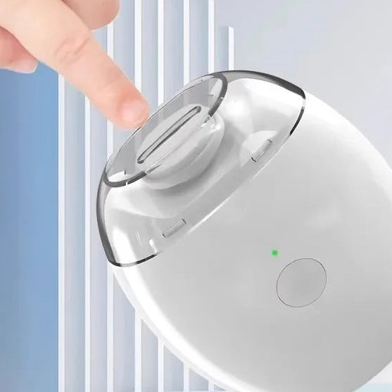 2 IN 1 Electric Nail Cutter With LED Light