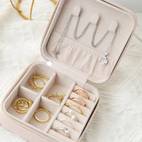 Travel Leather Jewelry Box