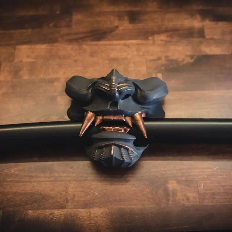 Oni Katana Mask Wall Holder