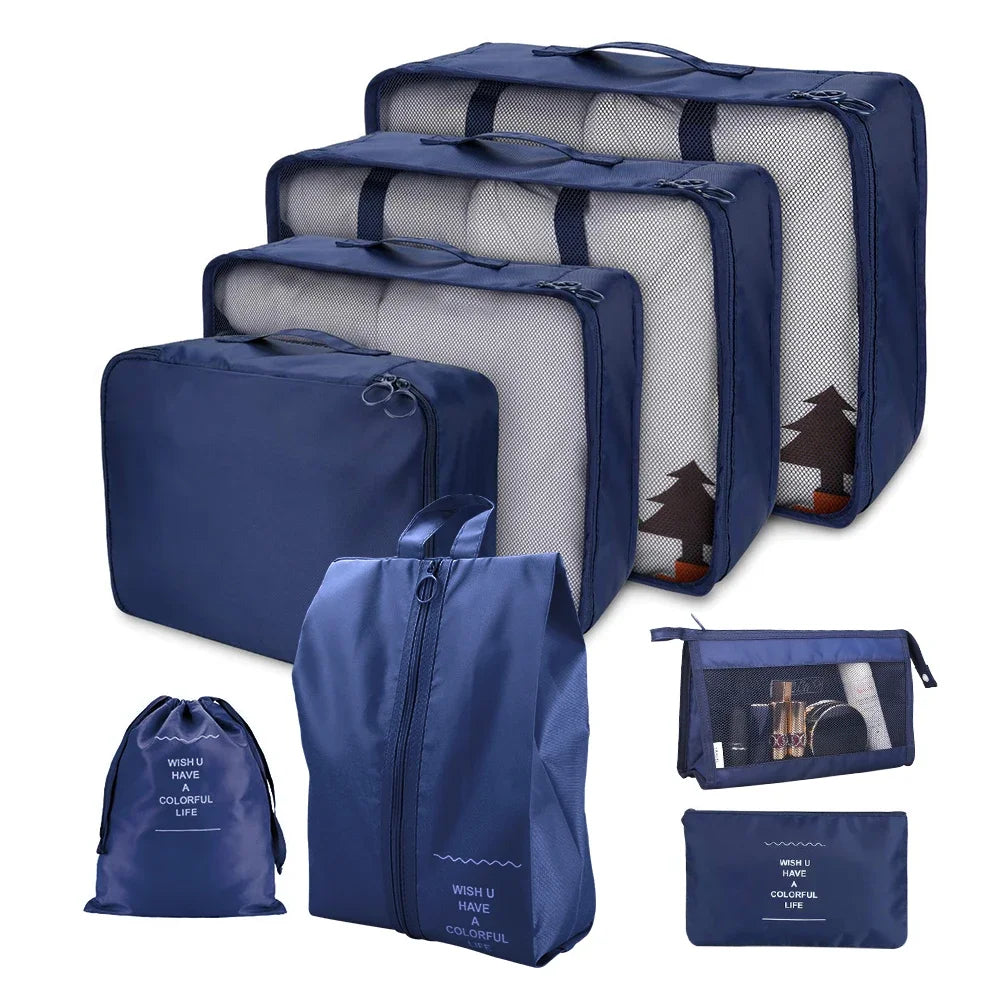 Waterproof Packing Cubes 8pc Set