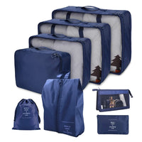 Waterproof Packing Cubes 8pc Set