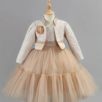New 1 Girl Princess Coat  Dress