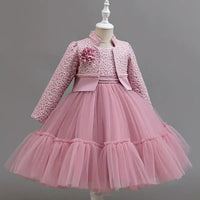 New 1 Girl Princess Coat  Dress